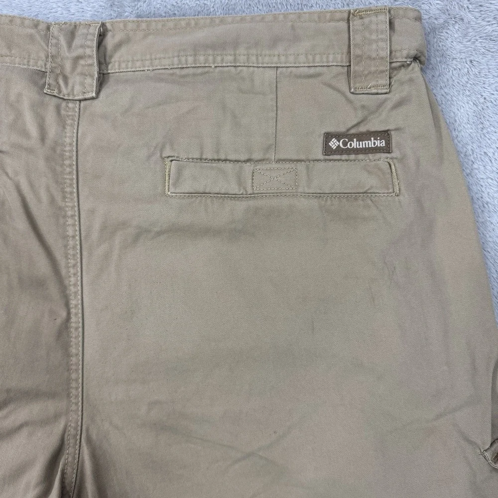 Columbia Sportswear Company Shorts Mens 40 Khaki Utility Hiking Fishing Outdoor